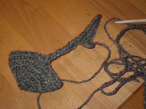 pantoffel maschenkette